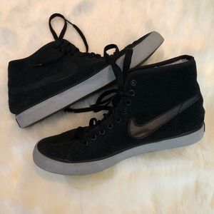 Women’s Nike Blazer High Top black suede size 7.5